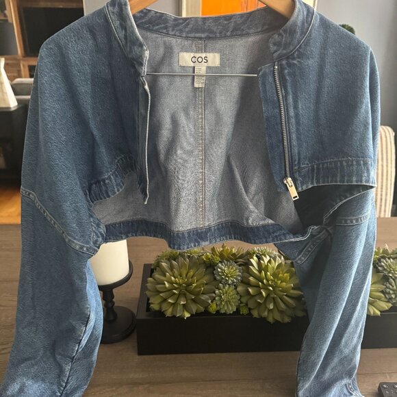 COS Cropped Denim Jacket, Size xs/s, worn once - Picture 2 of 4